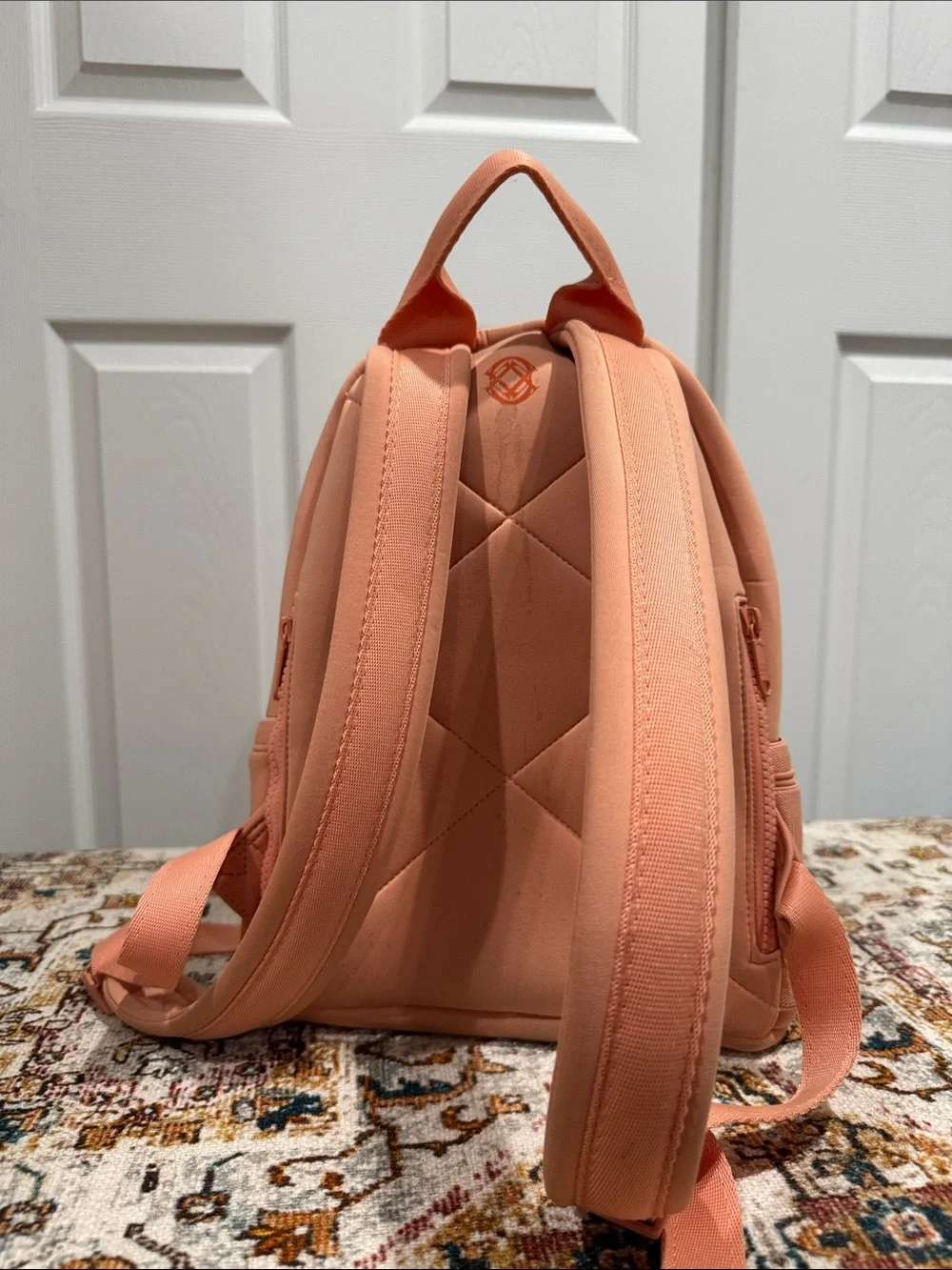 Dagne Dover Mini Backpack in Peach